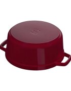 Staub Тенджера за готвене Cocotte от чугун 26см / 5.2L Bordeaux -