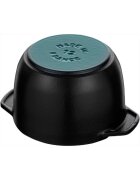 Staub Тенджера за готвене на ориз mini-Cocotte чугун 12 см/075 л Black -