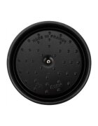 Staub Тенджера за готвене от чугун Cocotte 22 см/26 л <<Графитно сива>> -