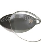 Staub Уок тиган чугун 37см Graphite Grey -