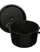 Staub Висока тенджера Cocotte чугун 24 см/47 л Black -