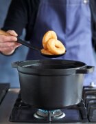 Staub Висока тенджера Cocotte чугун 24 см/47 л Black -