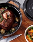 Staub Висока тенджера Cocotte чугун 24 см/47 л Black -