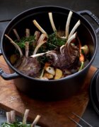 Staub Висока тенджера Cocotte чугун 24 см/47 л Black -