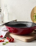 Staub Wок тиган чугун 30 см Cherry -