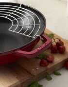 Staub Wок тиган чугун 30 см Cherry -