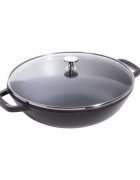 Staub Wок тиган чугун 30см Black -