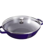 Staub Wок тиган чугун 30см Dark Blue -