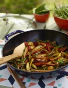 Staub Wок тиган чугун 30см Dark Blue -