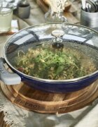Staub Wок тиган чугун 30см Dark Blue -
