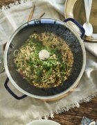 Staub Wок тиган чугун 30см Dark Blue -