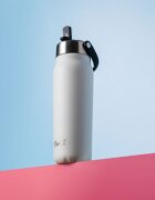 S'well Изолирана бутилка за вода с вградена сламка неръждаема стомана 700 m