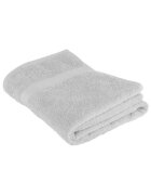 Tiseco Кърпа за баня памук 100 x 150 см "Riva" Cool Grey -