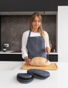 Tiseco Комплект 2 ръкавици за фурна 14 х 18 см "Стела" Черни -
