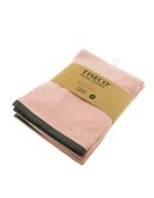 Tiseco Комплект 3 кухненски кърпи памук 50х70 см Soft Pink -