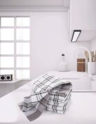 Tiseco Комплект 4 кухненски кърпи памук 50х70 см "Honey Waffle" зелено -
