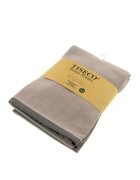 Tiseco Комплект кухненски кърпи от 3 части памук 50x70 см Taupe -