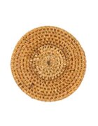 Tiseco Комплект подложки за чаши от 6 части 10 см Natural -