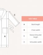 Tiseco Унисекс халат изработен от шенил L120см L/XL "Rocher" Grey -Tisec