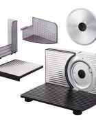 Unold Електрически уред за нарязване на колбаси Curve Silver 100 W -