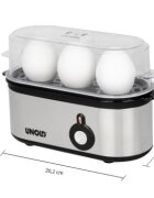 Unold Мини автоматичен уред за кипене на яйца 210 W -
