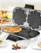 Unold Вафли във формата на сърце уред за печене 1200 W -