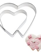 Westmark Форма за сладки 6.5см "Double heart" -