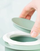Westmark Купа за смесване пластмасова със защита от пръски 1л ментово зелен