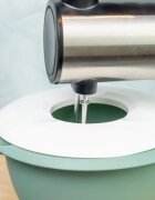 Westmark Купа за смесване пластмасова със защита от пръски 25 л ментово зе
