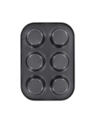 Westmark Мухъл за 6 мъфини 265 x 185 см стомана -