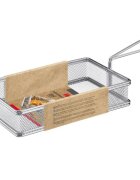 Westmark Правоъгълна кошница за сервиране неръждаема стомана 215 × 95 см -