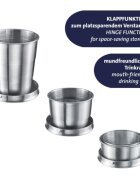 Westmark Телескопична чаша неръждаема стомана 150 мл "Revivo" -