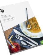 WMF Детски комплект прибори за хранене 4 броя неръждаема стомана "Dwarf