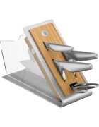 WMF Комплект кухненски нож със стойка за нож 5 части "Chef's Edition" -