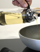 Zokura Бутилка диспенсър с автоматична капачка боросиликатно стъкло 450 ml