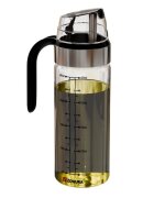 Zokura Бутилка диспенсър с автоматична капачка боросиликатно стъкло 450 ml