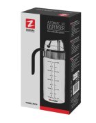 Zokura Бутилка диспенсър с автоматична капачка боросиликатно стъкло 450 ml