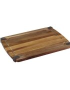 Zokura Дъска за рязане акациево дърво 33 x 238 см -