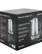 Zokura Електрическа кана 17 L 2200 W 4 предварително зададени температури