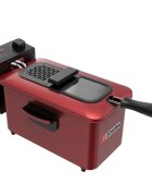 Zokura Фритюрник с маслен филтър 3 л 2000 W червен -