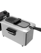Zokura Фритюрник с маслен филтър 3 л 2000 W сребрист -