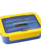 Zokura Кутия за обяд 3 отделения пластмаса -