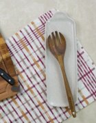 Zokura Лъжица-вилица акациево дърво 29 см -