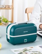 Zokura Многофункционална електрическа кутия за обяд 3 в 1 230W розова - Zok