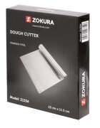 Zokura Резачка за тесто неръждаема стомана 15 х 115 см -