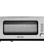 Zokura Тостер с 2 слота със стъклен прозорец 1200 W -