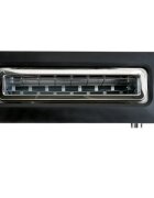 Zokura Тостер с 2 слота със стъклен прозорец 1200 W -