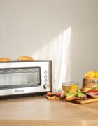 Zokura Тостер с 2 слота със стъклен прозорец 1200 W -