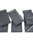 Zokura Уред за сандвичи 3 в 1 2 филийки 800 W -