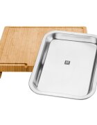 Zwilling Бамбукова дъска за рязане с тава за събиране 39 x 30 см "BBQ+" - Zw